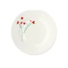 Dibbern Teller 26,5 Cm Impression Blume Rot Flach 5